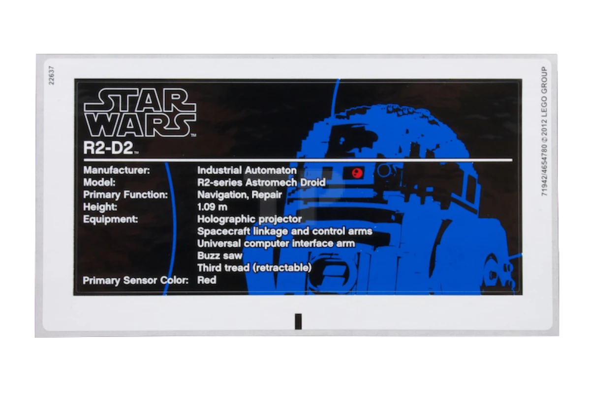 LEGO&reg; 4654780 - Sticker for Set 10225