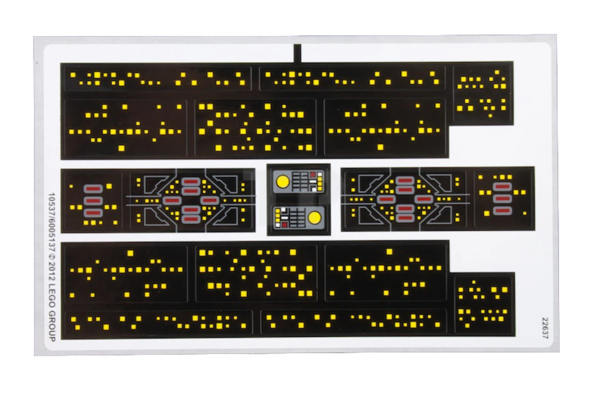 LEGO&reg; 6005137 - Sticker for Set 9515
