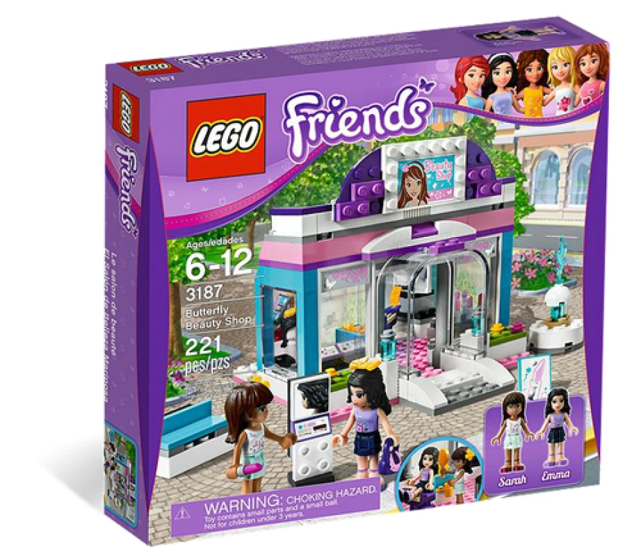 LEGO&reg; 3187 Butterfly Beauty Shop