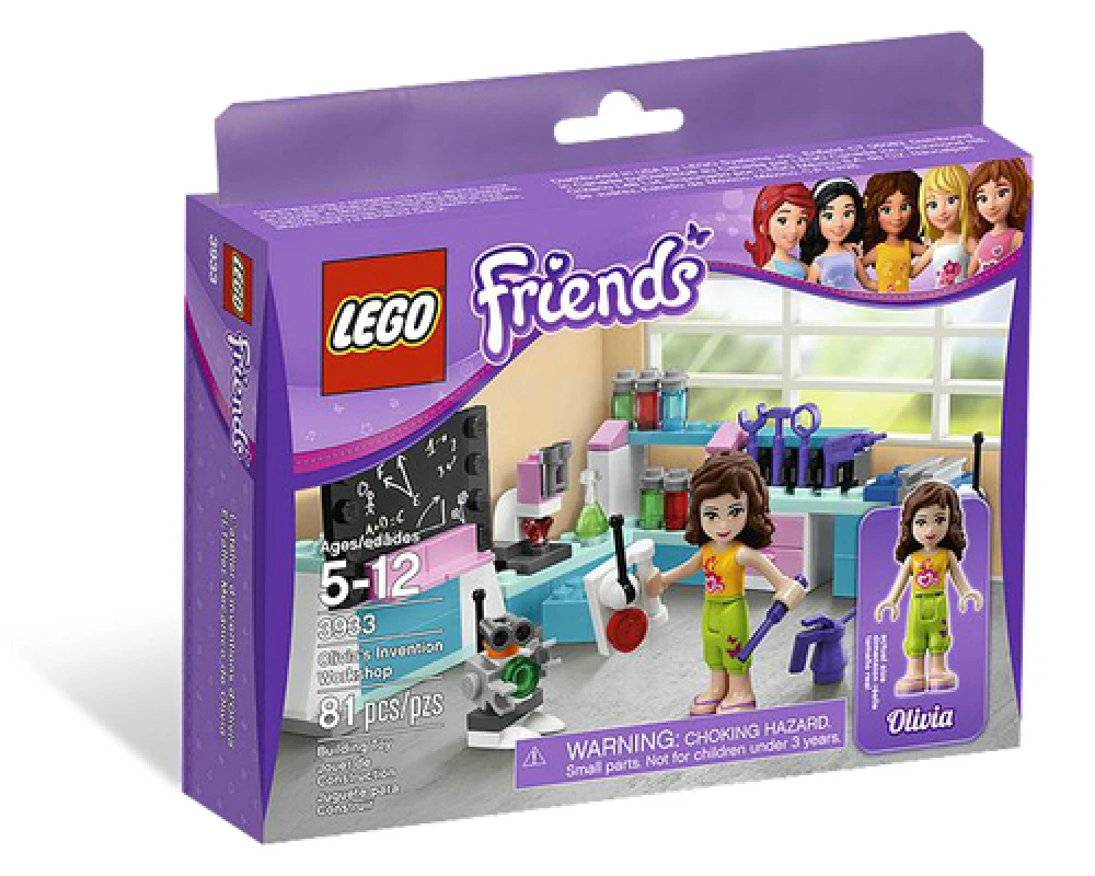 LEGO&reg; 3933 Olivia's Invention Workshop