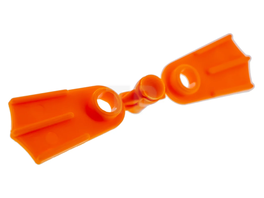 LEGO&reg; 4569135 - 2599sprue - Minifig, Footgear Flippers, 2 on Sprue