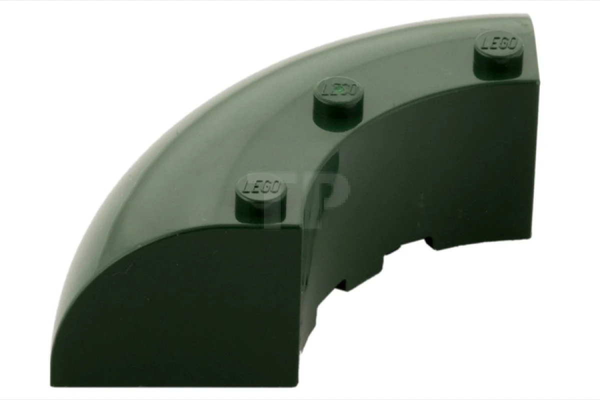 LEGO&reg; 87559 - 6547185 - Slope Spherical 6 x 6 Round Corner with Stubs