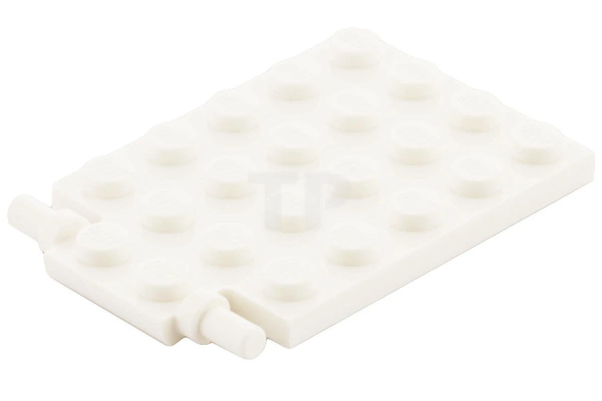 LEGO&reg; 4599044 - 92099 - Plate 4 x 6 with Trap Door Hinge (Long Pins)