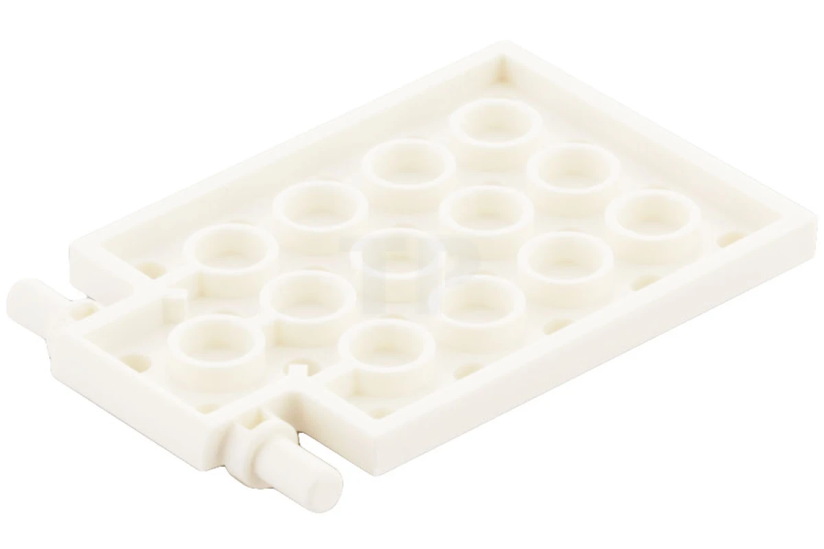 LEGO&reg; 4599044 - 92099 - Plate 4 x 6 with Trap Door Hinge (Long Pins)