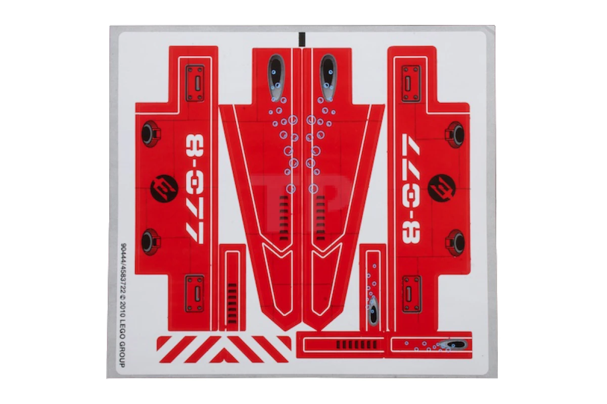 LEGO&reg; 4583722 - Sticker for Set 8077