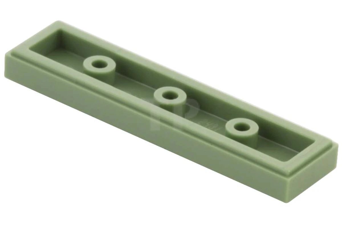 LEGO&reg; 2431pb161 - 4616591 - Tile 1 x 4 with White Line with Black Curved Border Pattern