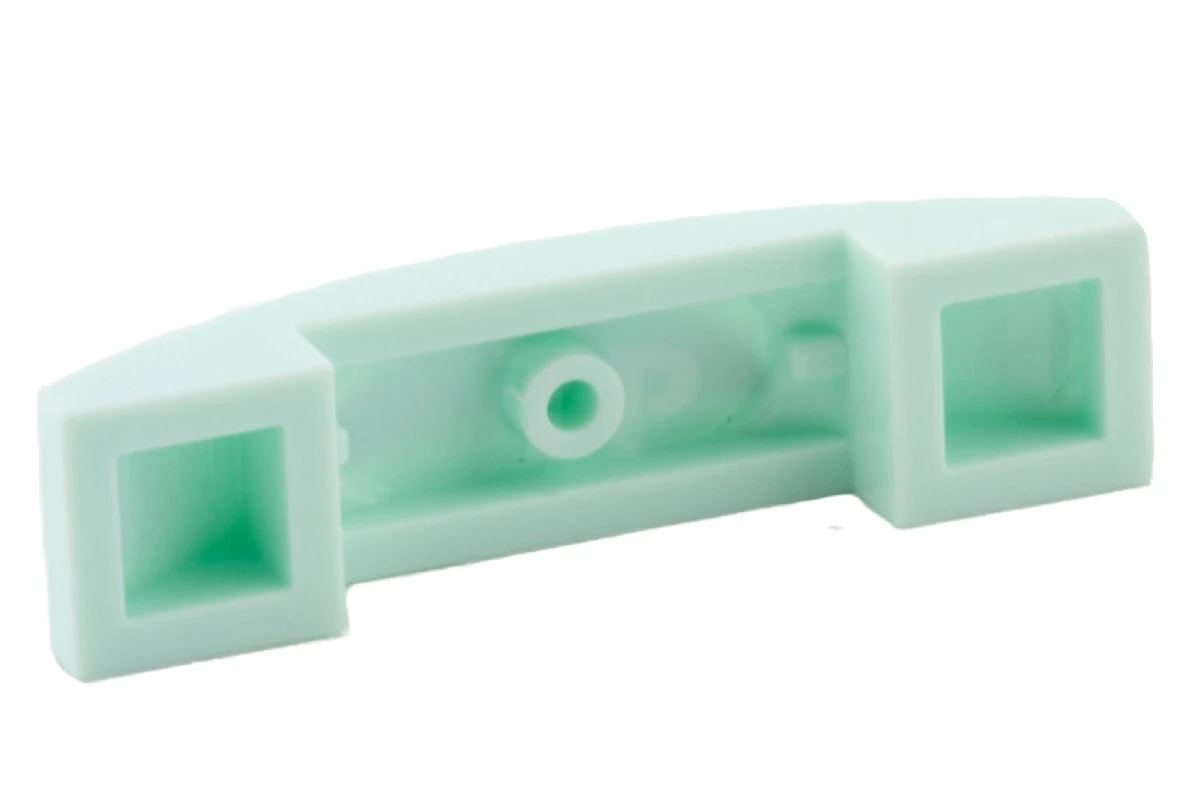 LEGO&reg; 4622389 - 93273pb003 - Slope Curved 4 x 1 - Double with Headlights Pattern (Flo)