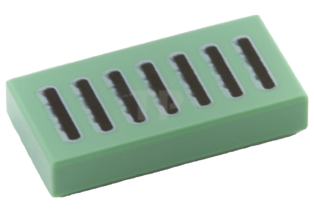 LEGO&reg; 4616579 - 3069pb0163 - Fliese 1 x 2 mit Gittermuster