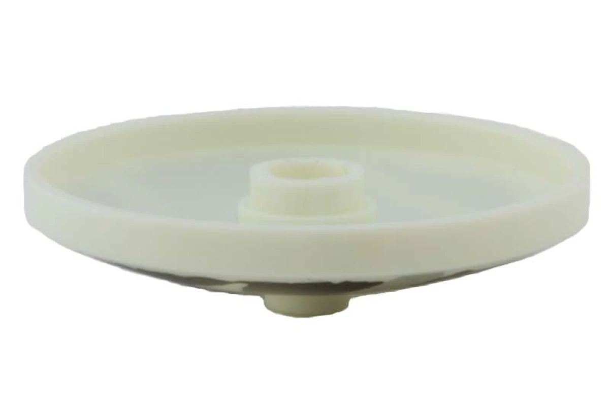 LEGO&reg; 6012742 - 3960pb025 - Dish 4 x 4 Inverted  with Crescent Moon and Clouds Pattern