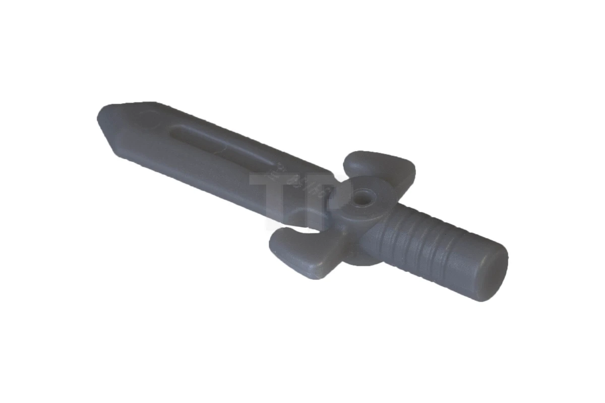 LEGO&reg; 4624993 - 94158c - Minifiguur, Wapen Zwaard, Klein met hoekig handvat