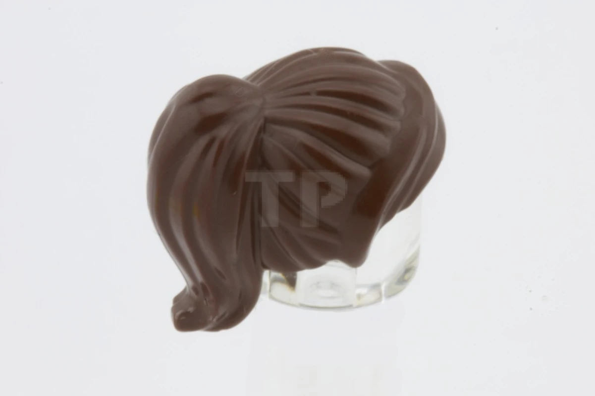 LEGO&reg; 6093516 - 87990 - Figine, coiffure Cheveux féminins queue de cheval et frange latérale balayée.