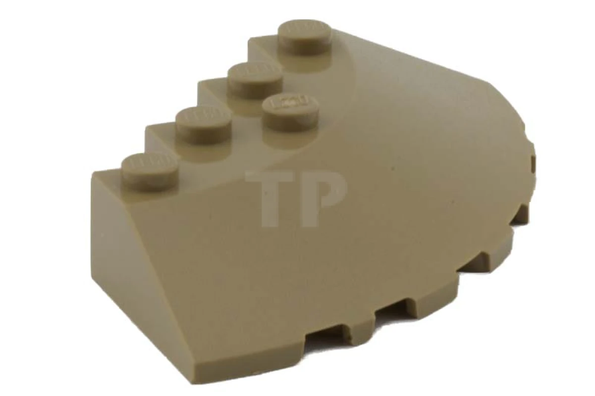 LEGO&reg; 6391927 - 95188 - Pente 33° 6 x 6 Coin rond