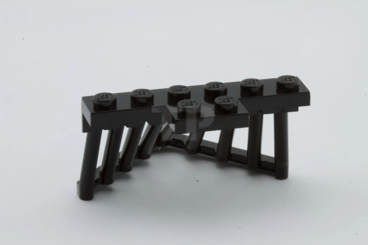 LEGO&reg; 90201 - 6097109 - Plate 2 x 6 with Sloped Bars (Cow Catcher)