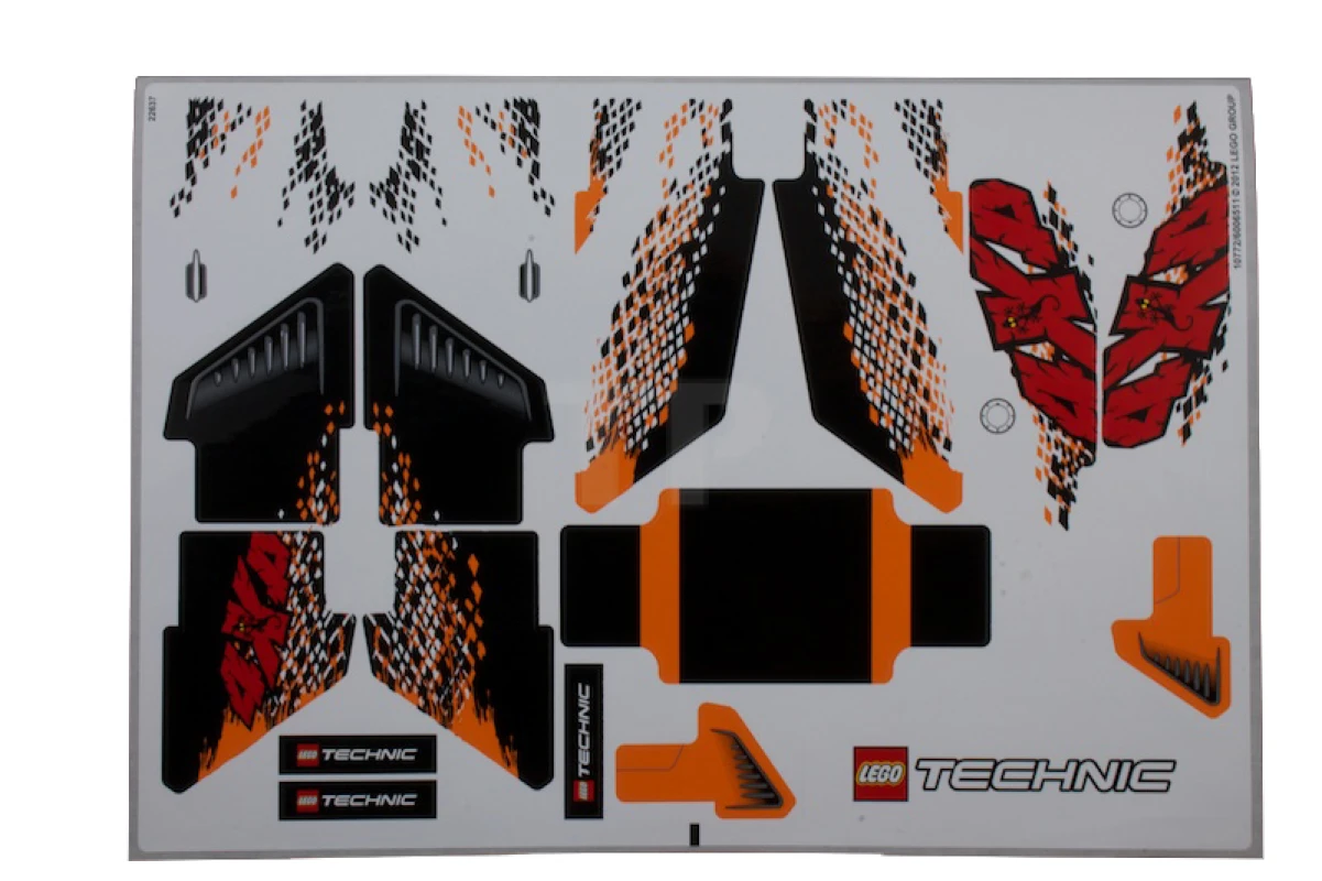 LEGO&reg; 6006511 - Sticker for Set 9398