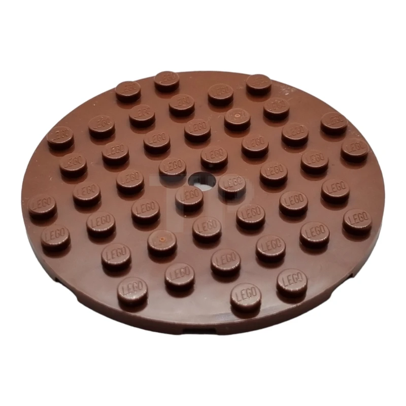 LEGO&reg; 6409901 - 74611 - Plate 8 x 8 Round with Hole