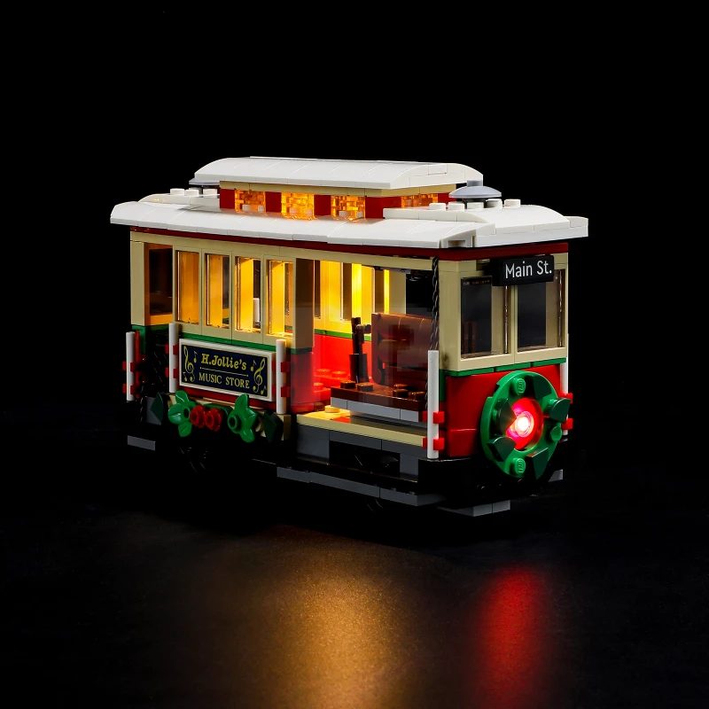 Light kit for LEGO® 10308 Holiday Main Street