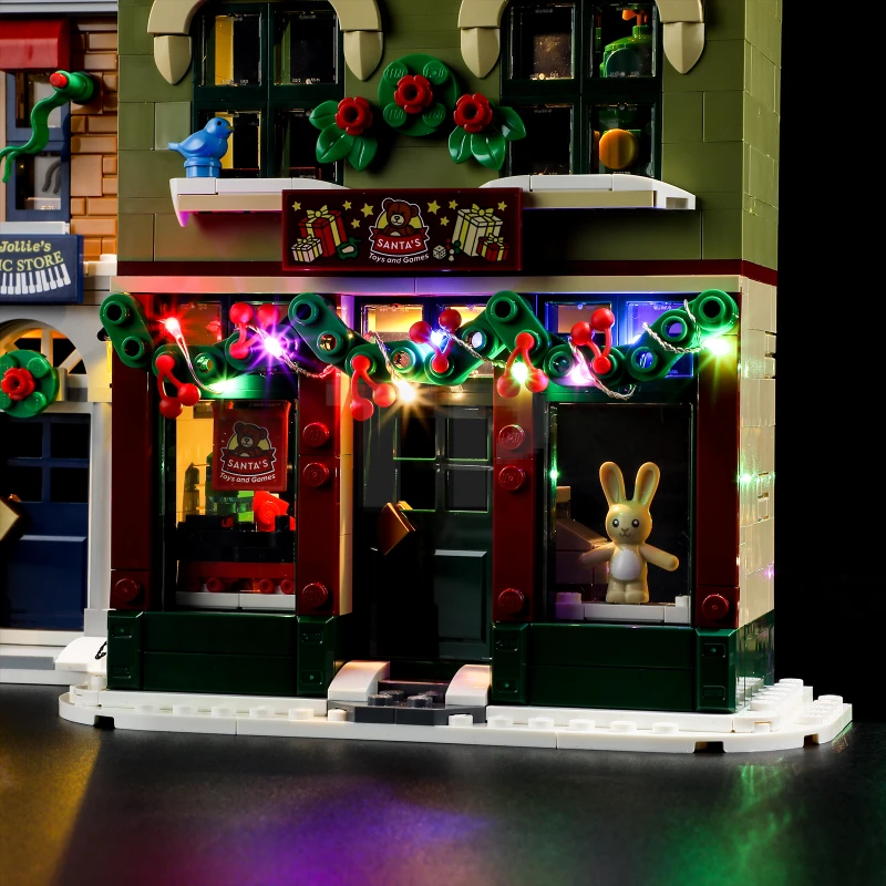 Light kit for LEGO® 10308 Holiday Main Street