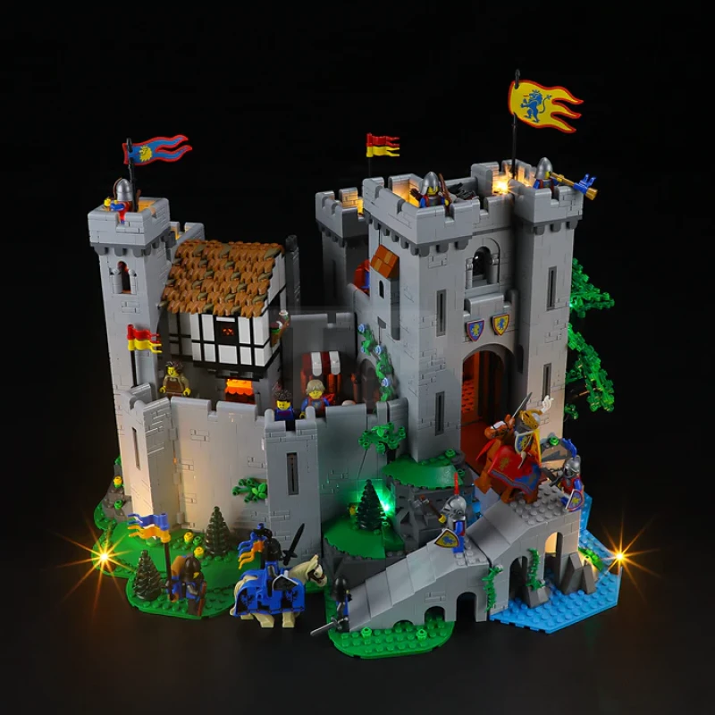 Light kit for LEGO® 10305 Lion Knights Castle