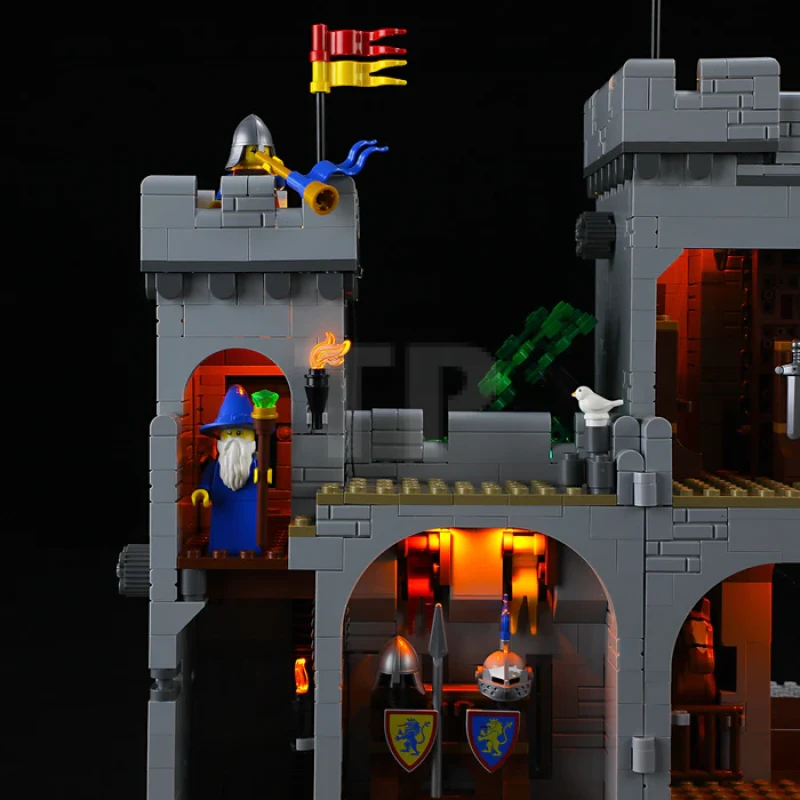 Light kit for LEGO® 10305 Lion Knights Castle