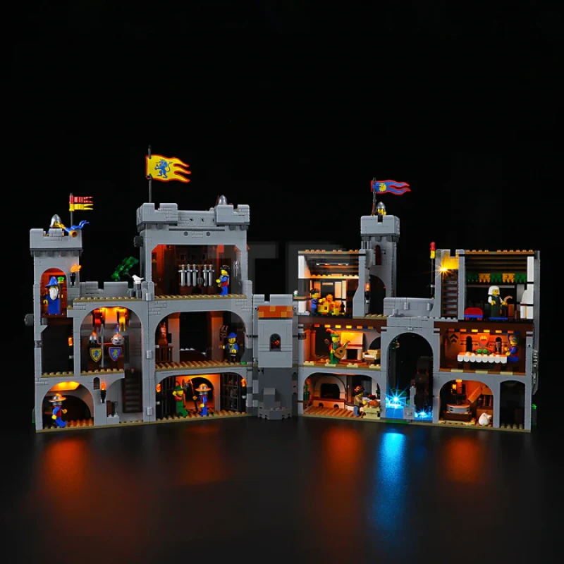 Light kit for LEGO® 10305 Lion Knights Castle