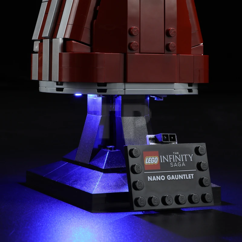 Light kit for LEGO® 76223 Nano Gauntlet