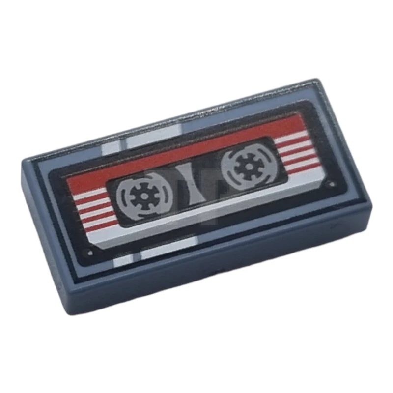 LEGO&reg; 6488085 - 3069pb1104 - Piastrelle 1 x 2 con motivo a cassetta