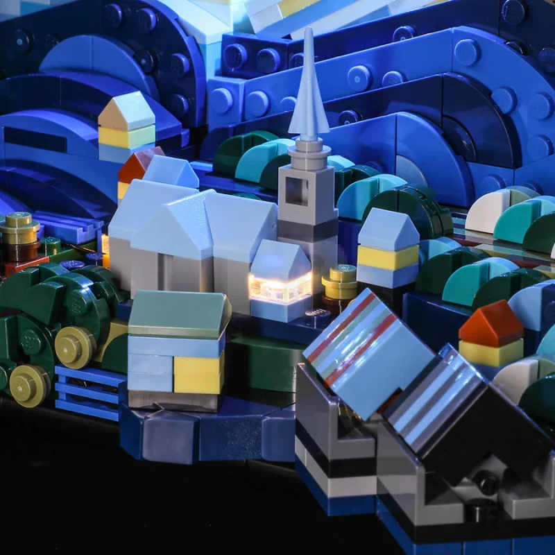 Kit d'éclairage pour LEGO® 21333 Vincent van Gogh - La nuit étoilée