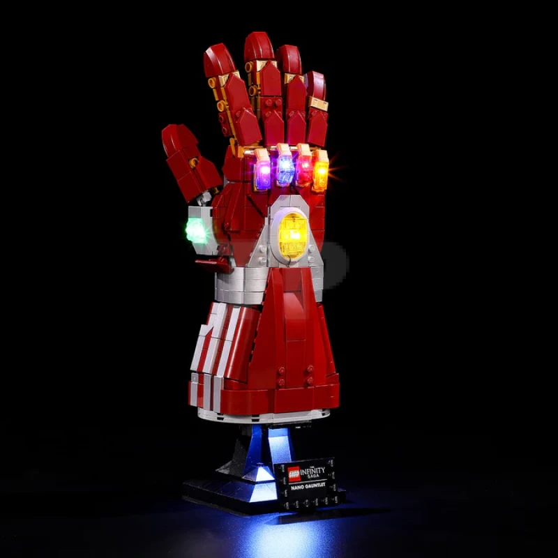 Light kit for LEGO® 76223 Nano Gauntlet