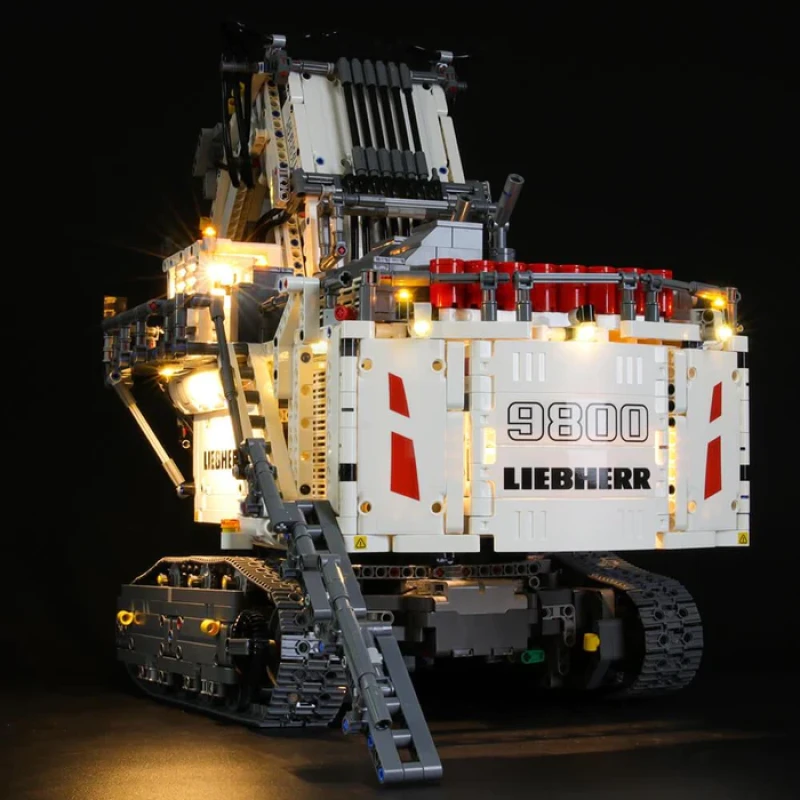Light kit for LEGO® 42100 Liebherr R 9800 Excavator