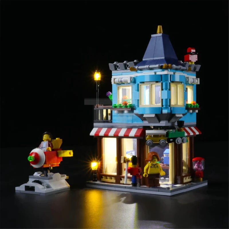 Kit de iluminación para Tienda de Juguetes LEGO® 31105 Townhouse