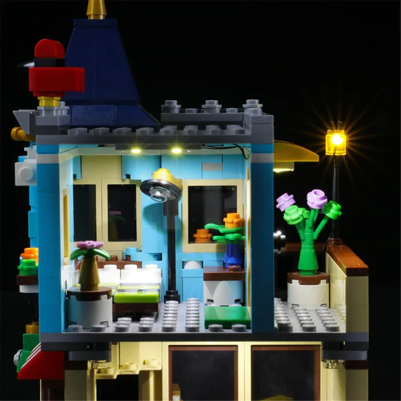 Kit de iluminación para Tienda de Juguetes LEGO® 31105 Townhouse