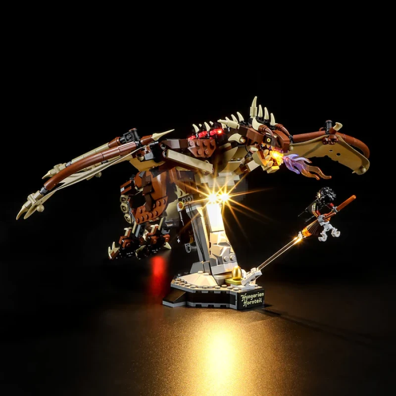 Kit de iluminación para LEGO® 76406 Dragón Cola de Cuerno Húngaro