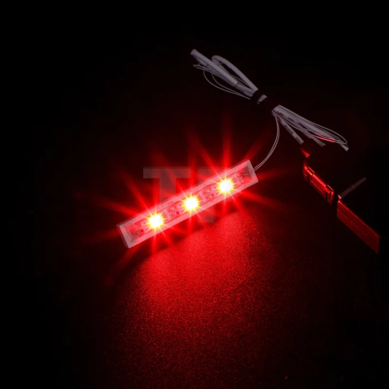 1×6 blocs de construction Bande lumineuse LED rouge