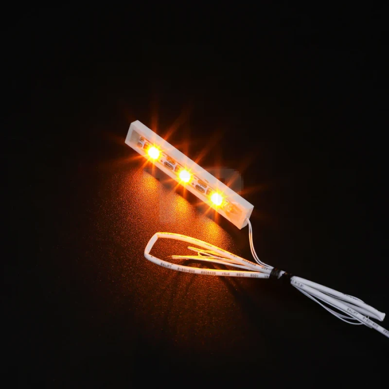 1×6 blocs de construction Bande lumineuse LED jaune