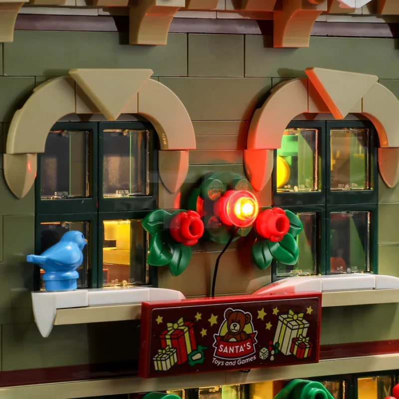Light kit for LEGO® 10308 Holiday Main Street