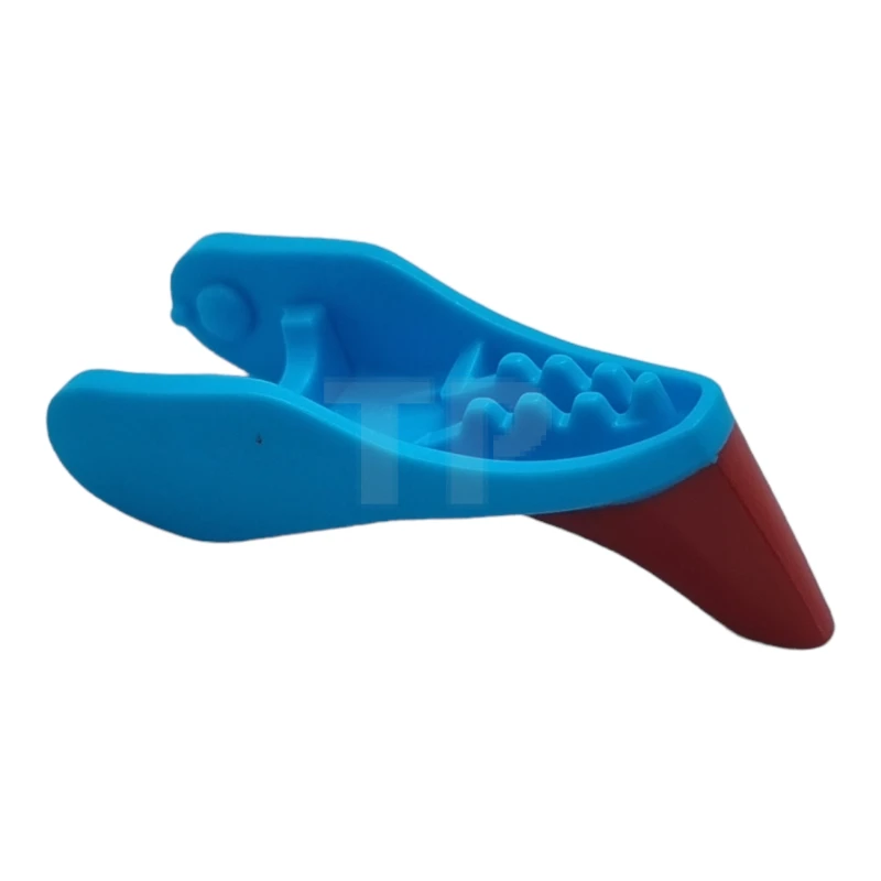 LEGO&reg; 6409189 - 1585pb01 - Testa di drago (Avatar Ikran) Mascella inferiore con motivo a cresta rossa