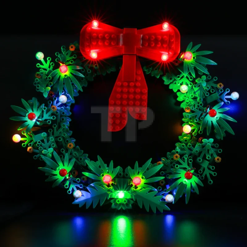 Kit d'éclairage pour LEGO® 40426 Couronne de Noël 2-en-1