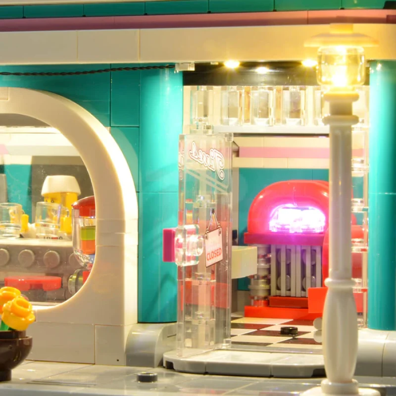 Kit d'éclairage pour LEGO® 10260 Downtown Diner