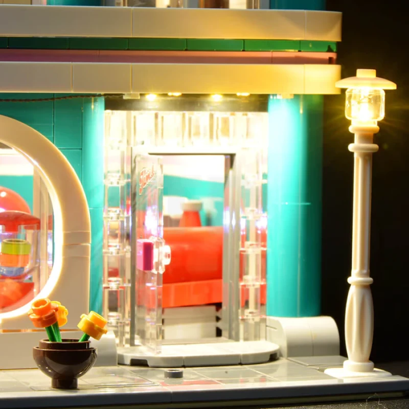 Kit d'éclairage pour LEGO® 10260 Downtown Diner