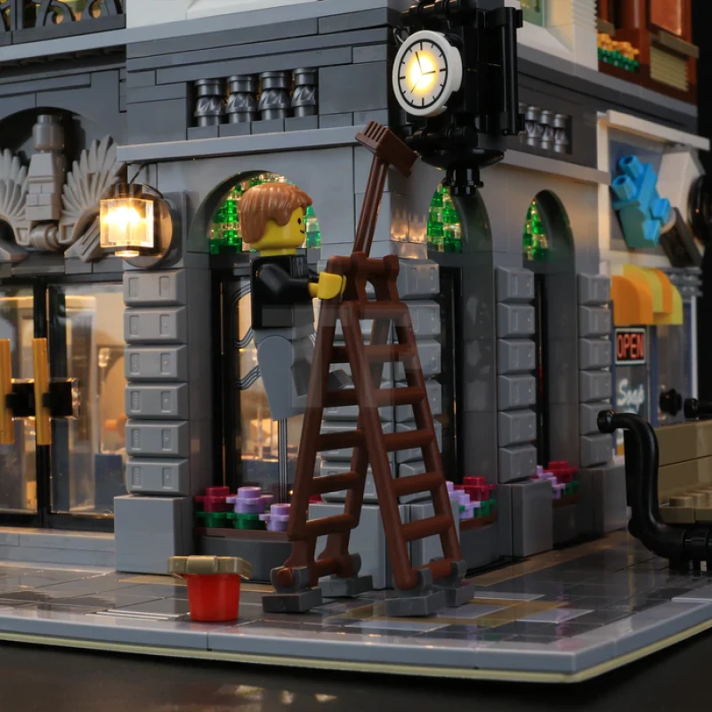 Light kit for LEGO® 10251 Brick Bank