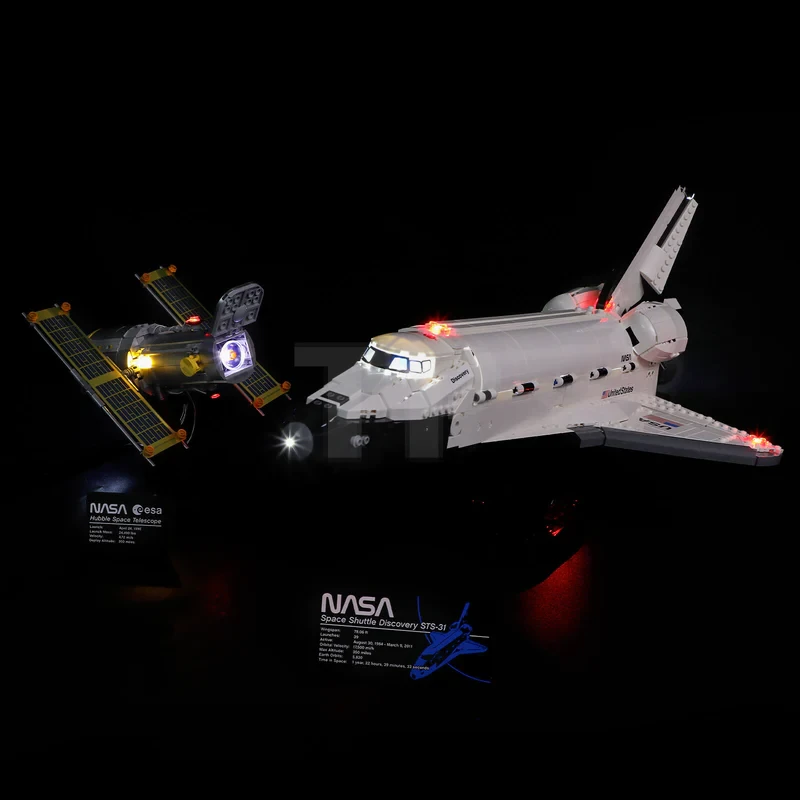 Light kit for LEGO® 10283 NASA Space Shuttle Discovery
