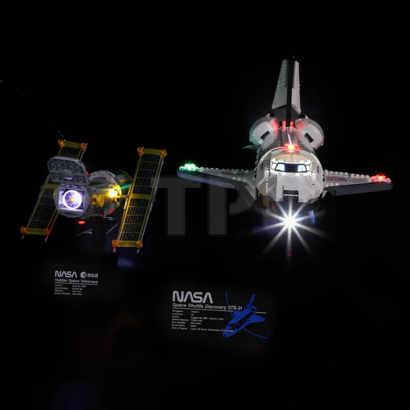 Light kit for LEGO® 10283 NASA Space Shuttle Discovery
