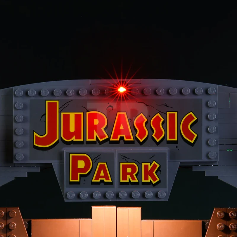 Light kit for LEGO® 75936 Jurassic Park: T. rex Rampage