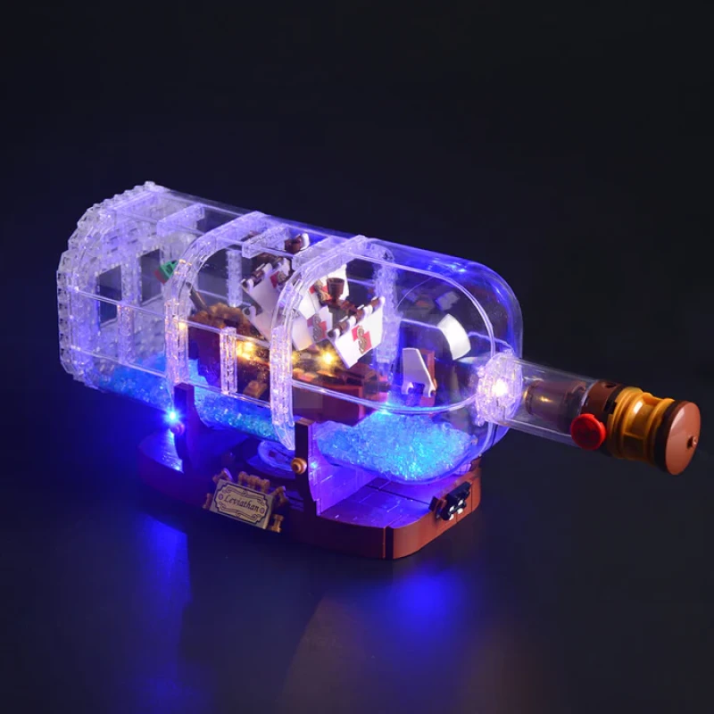 Light kit for LEGO® 21313 Ship in a Bottle
