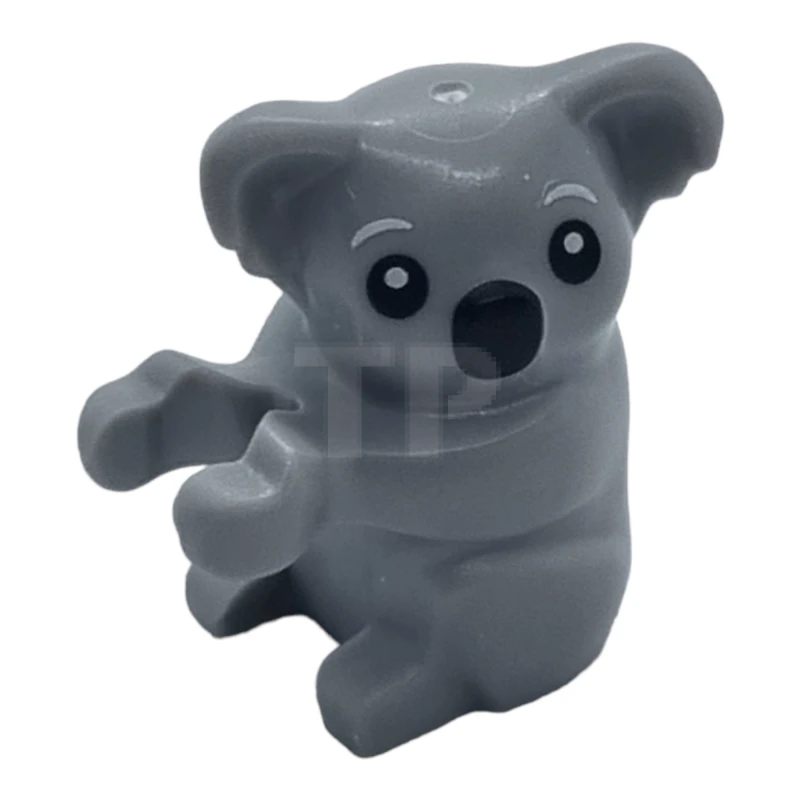 LEGO&reg; 6415114 - 2589pb01 - Koala with Black Eyes and Nose Pattern