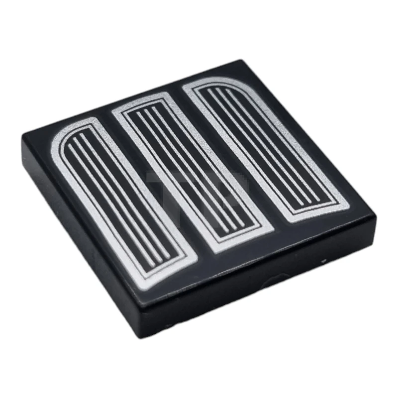 LEGO&reg; 6312724 - 3068pb2048 - Tile 2 x 2 with Grills Pattern