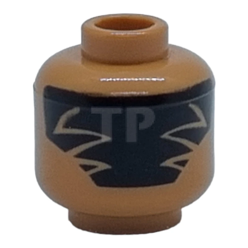 LEGO&reg; 6404029 - 3626cpb3158 - Minifig de cabeza con barba completa