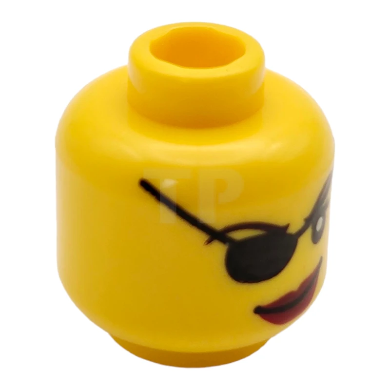LEGO&reg; 4656262 - 3626bpb0324 - Head Minifig with Eye Patch Pattern