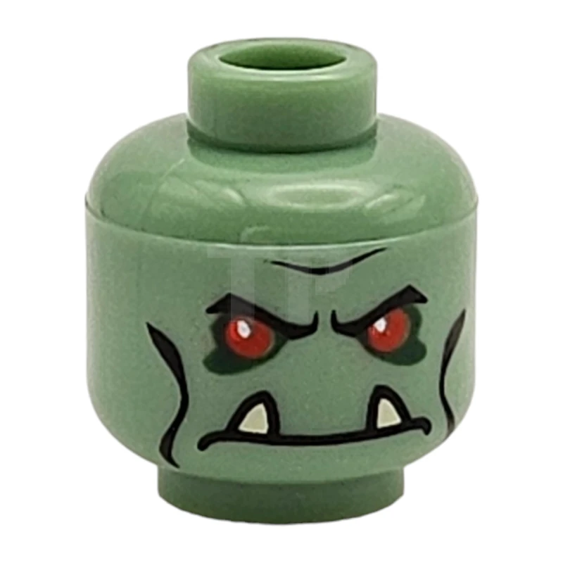 LEGO&reg; 4519598 - 3626bpb0280 - Head Minifig with Alien Pattern