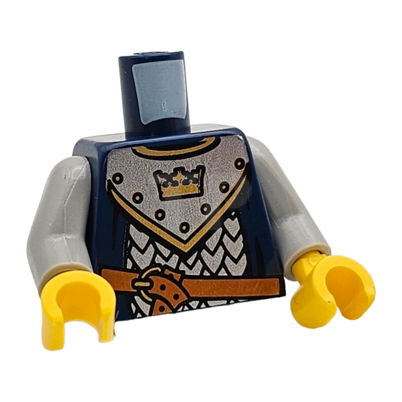 LEGO&reg; 4506827 - 973pb0437c01 - Torso (complete) Minifig with Castle Surcoat Crown Pattern